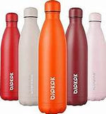 BJPKPK 25OZ Stainless Steel Orange Colour Water Flask