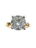 Lab Grown 2.60 Carat Solitaire Diamond Ring