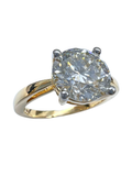 Lab Grown 2.60 Carat Solitaire Diamond Ring