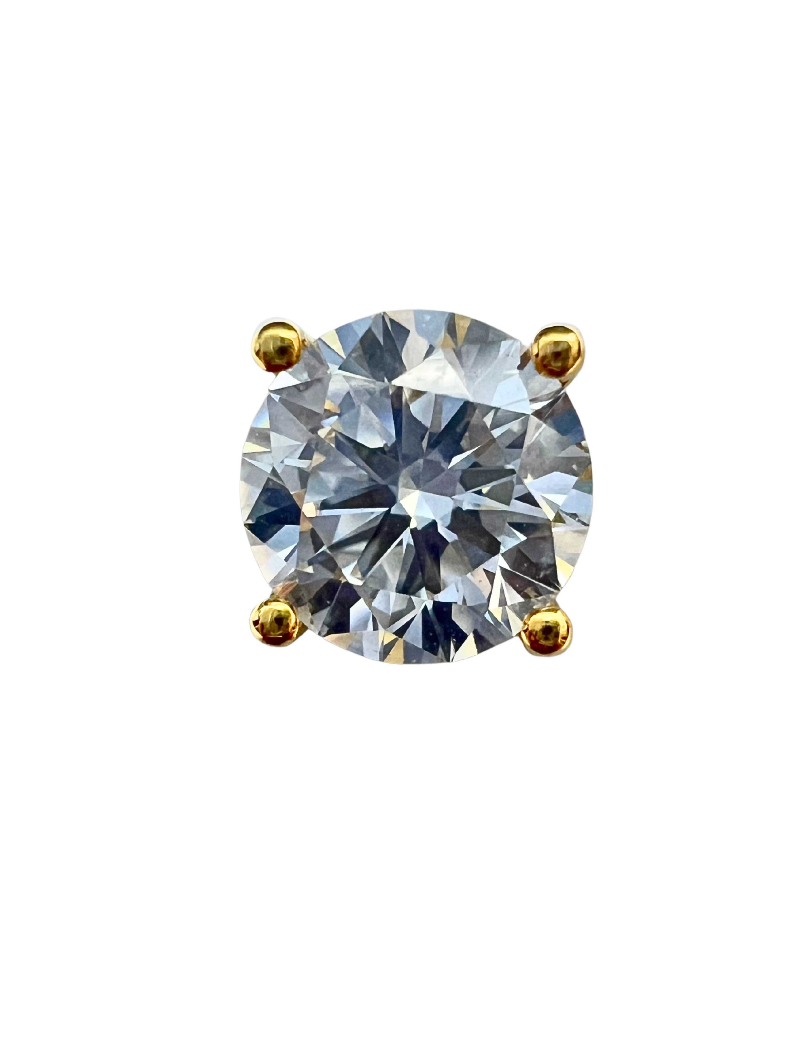Lab Grown 3.11 Carat Diamond Earring