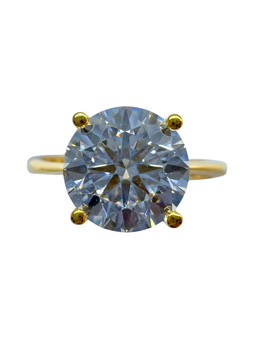 Lab Grown 1.77 Carat Solitaire Diamond Ring
