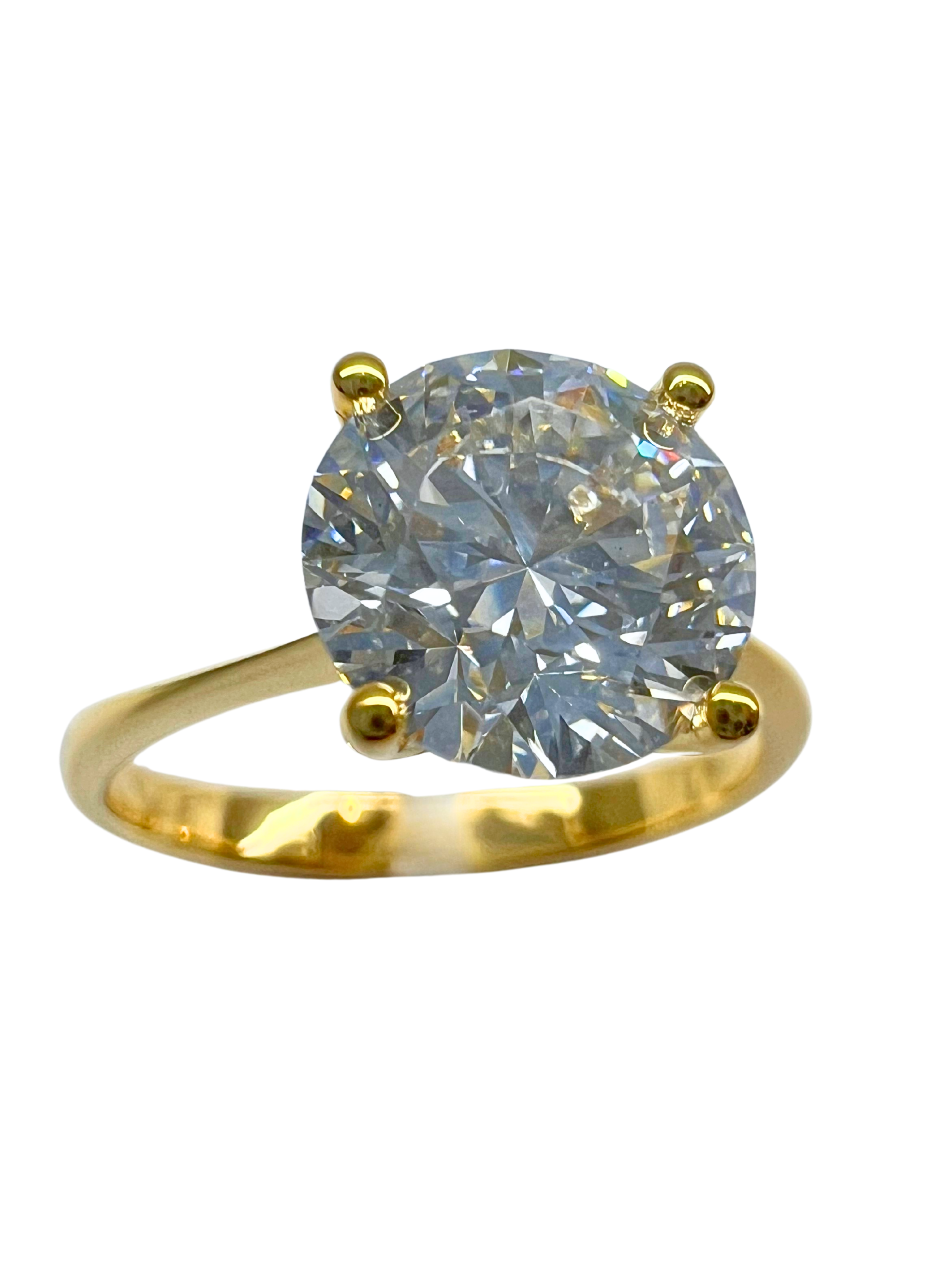 Lab Grown 1.77 Carat Solitaire Diamond Ring