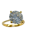 Lab Grown 1.77 Carat Solitaire Diamond Ring