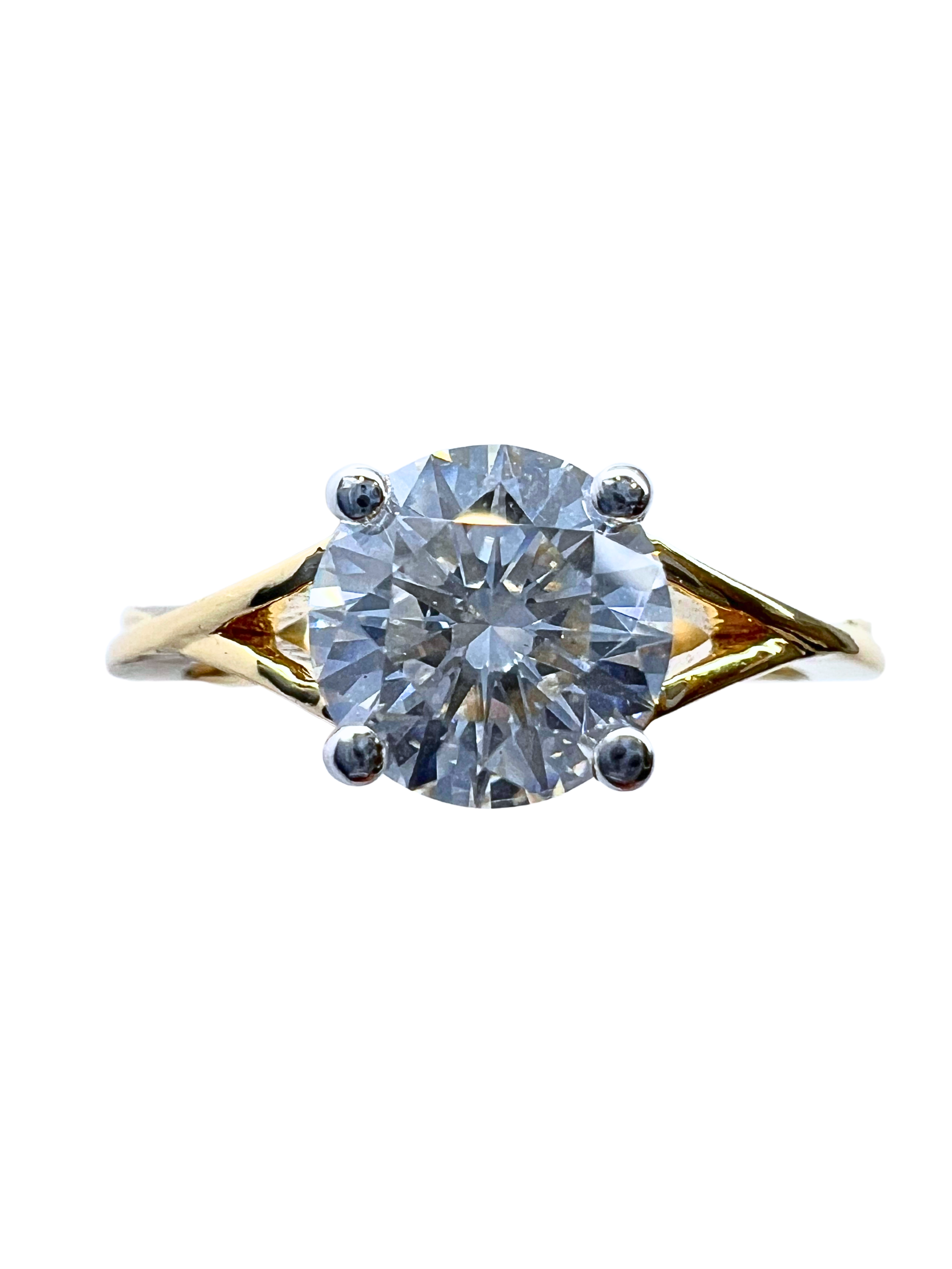 Lab Grown 1.16 Carat Solitaire Diamond Ring