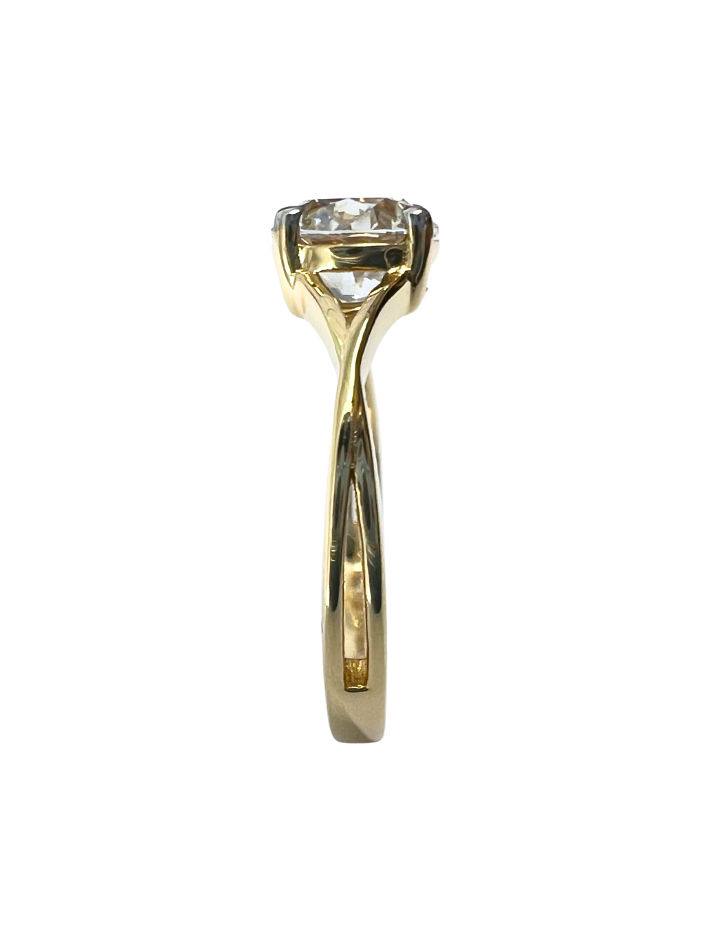 Lab Grown 1.10 Carat Solitaire Diamond Ring