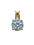Lab Grown 1.36 Carat Diamond Pendants