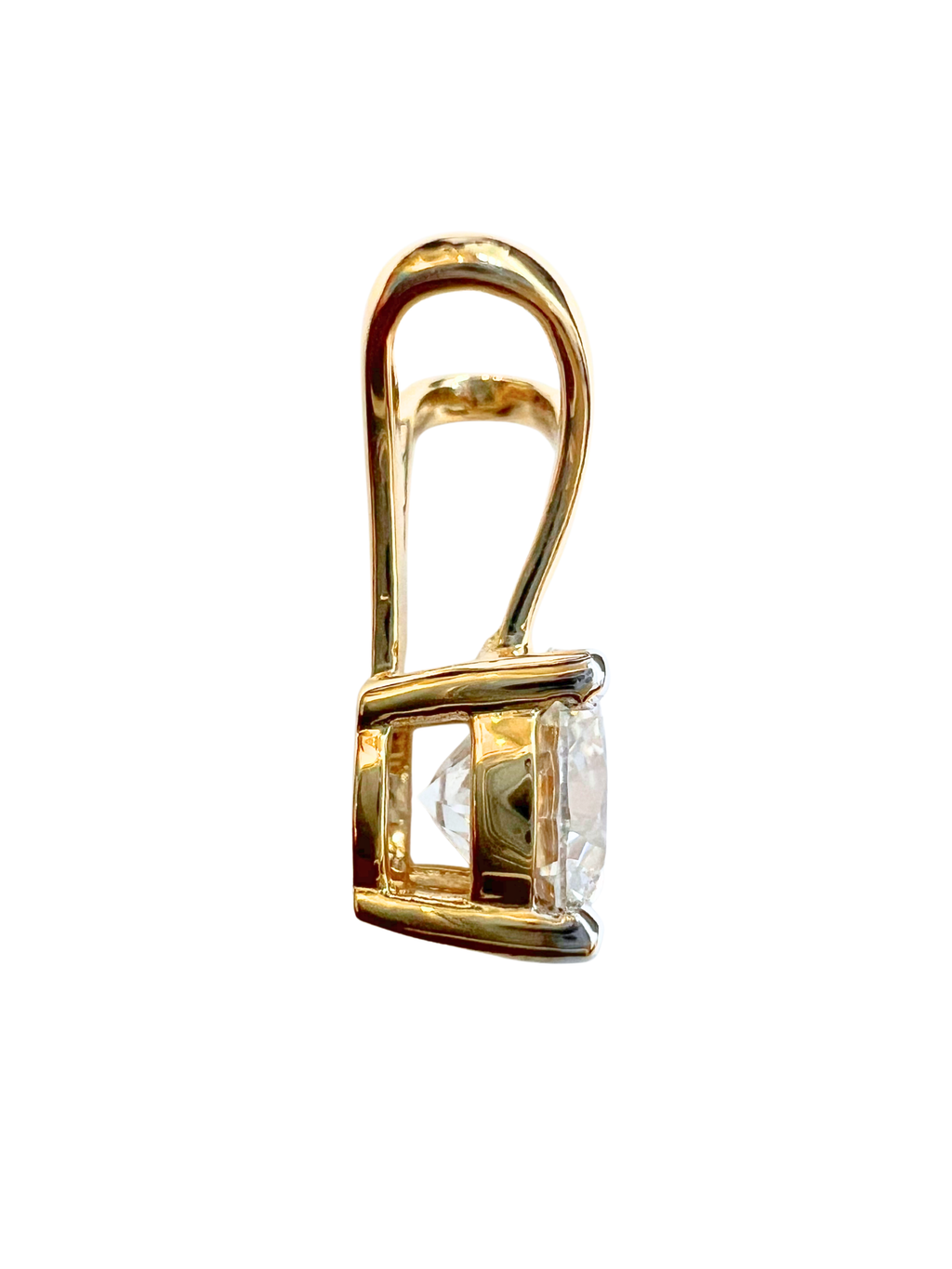 Lab Grown 2.15 Carat Diamond Pendants