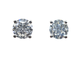 Lab Grown 3.28 Carat Diamond Earring