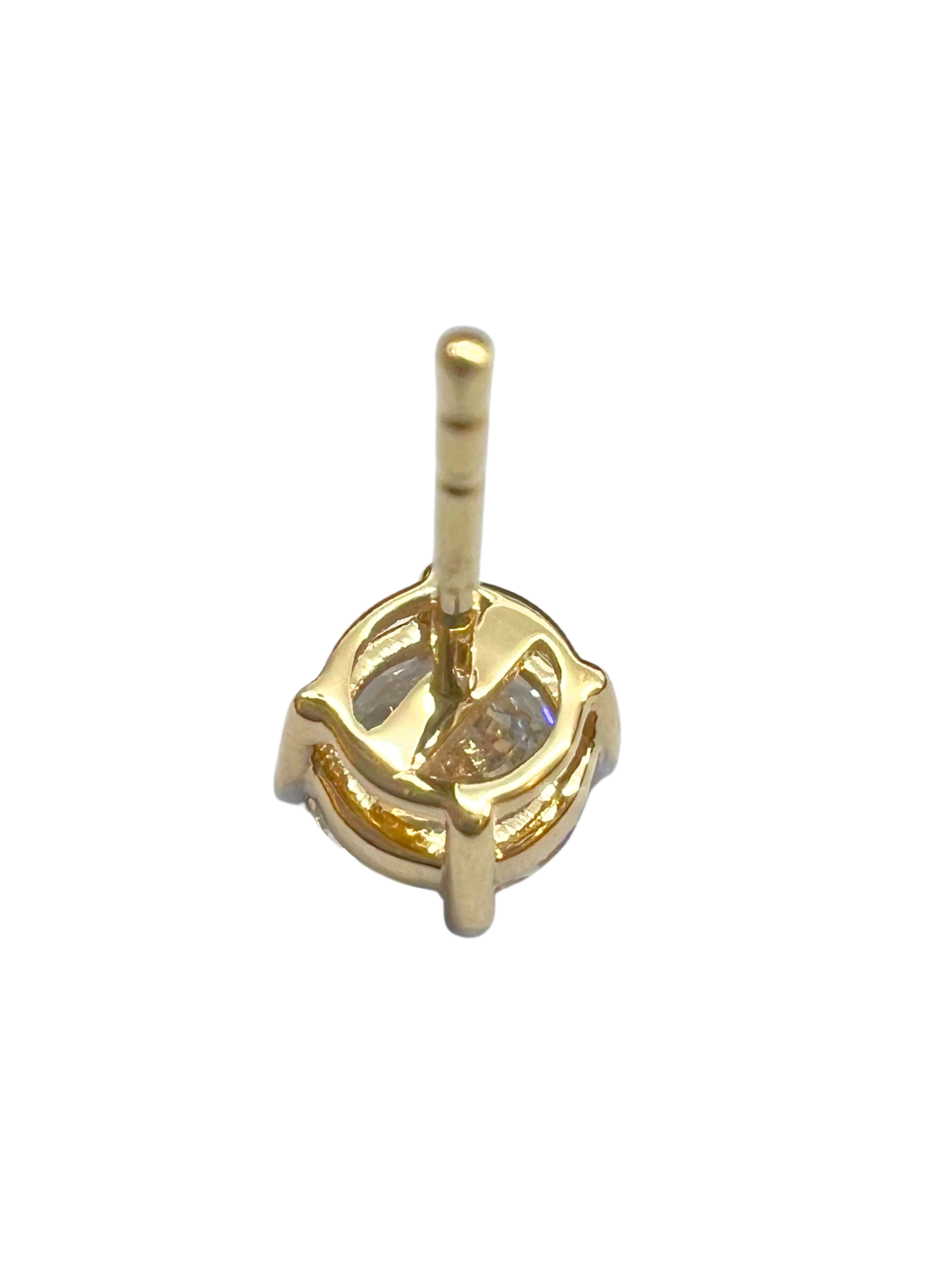 Lab Grown 2.22 Carat Diamond Earring Secondary image