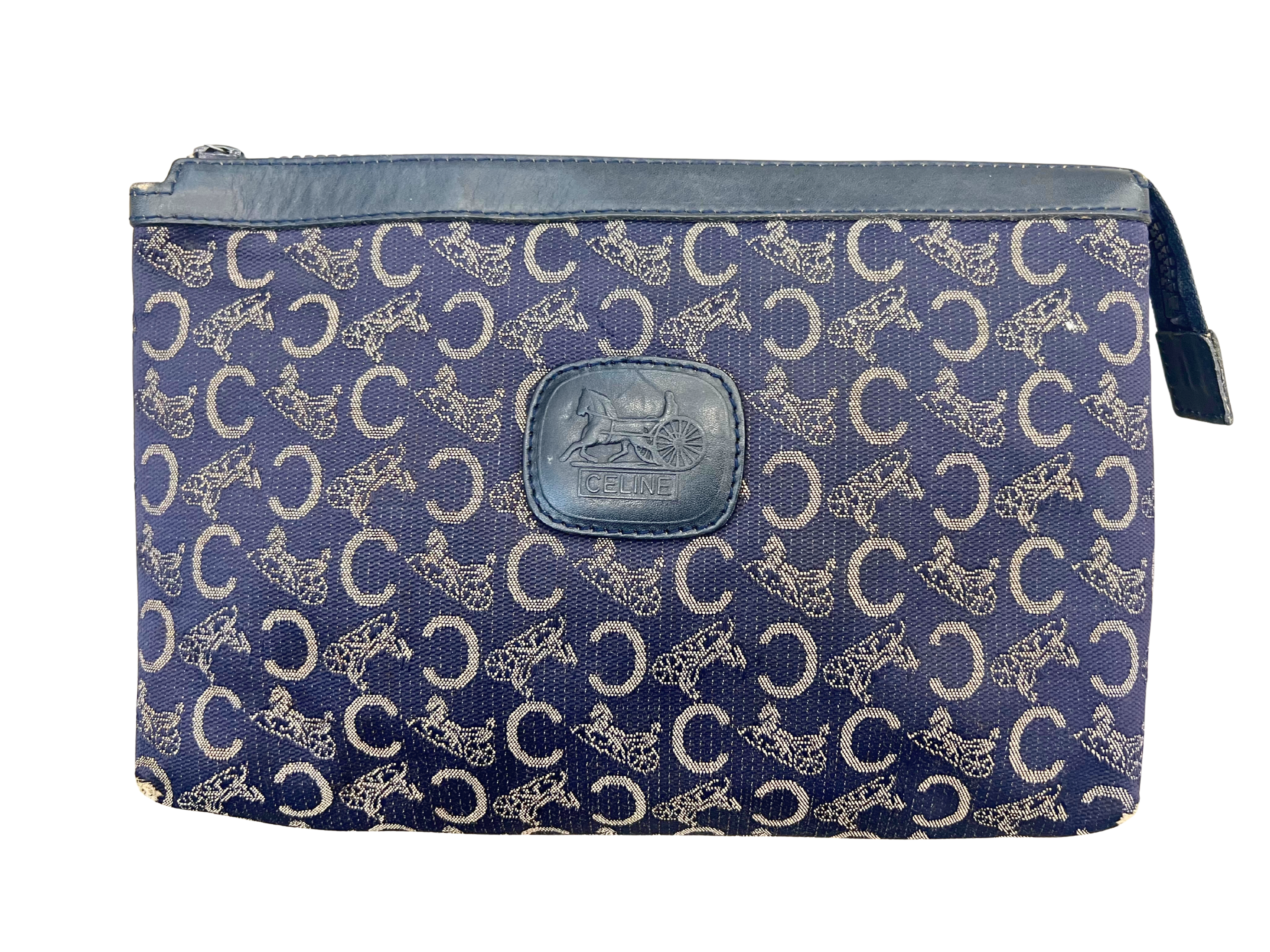 Celine Canvas Clutch Bag Main image