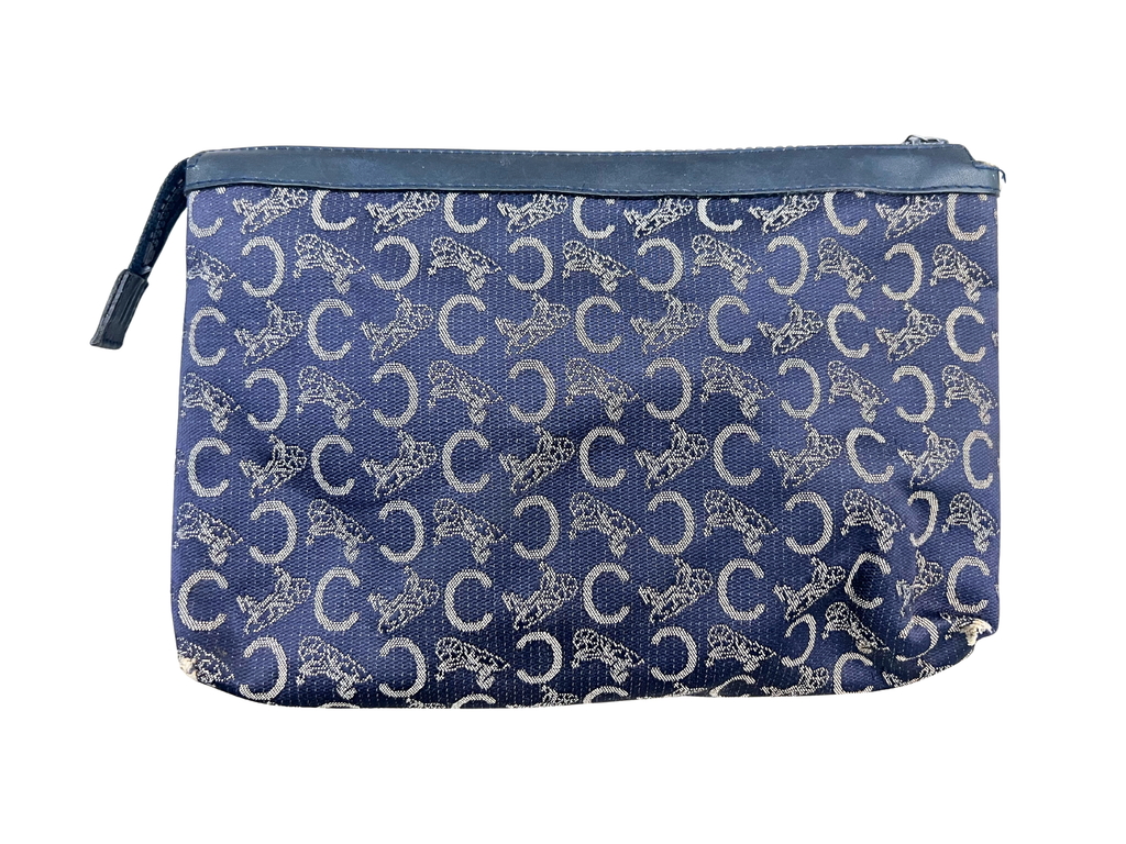 Celine Canvas Clutch Bag