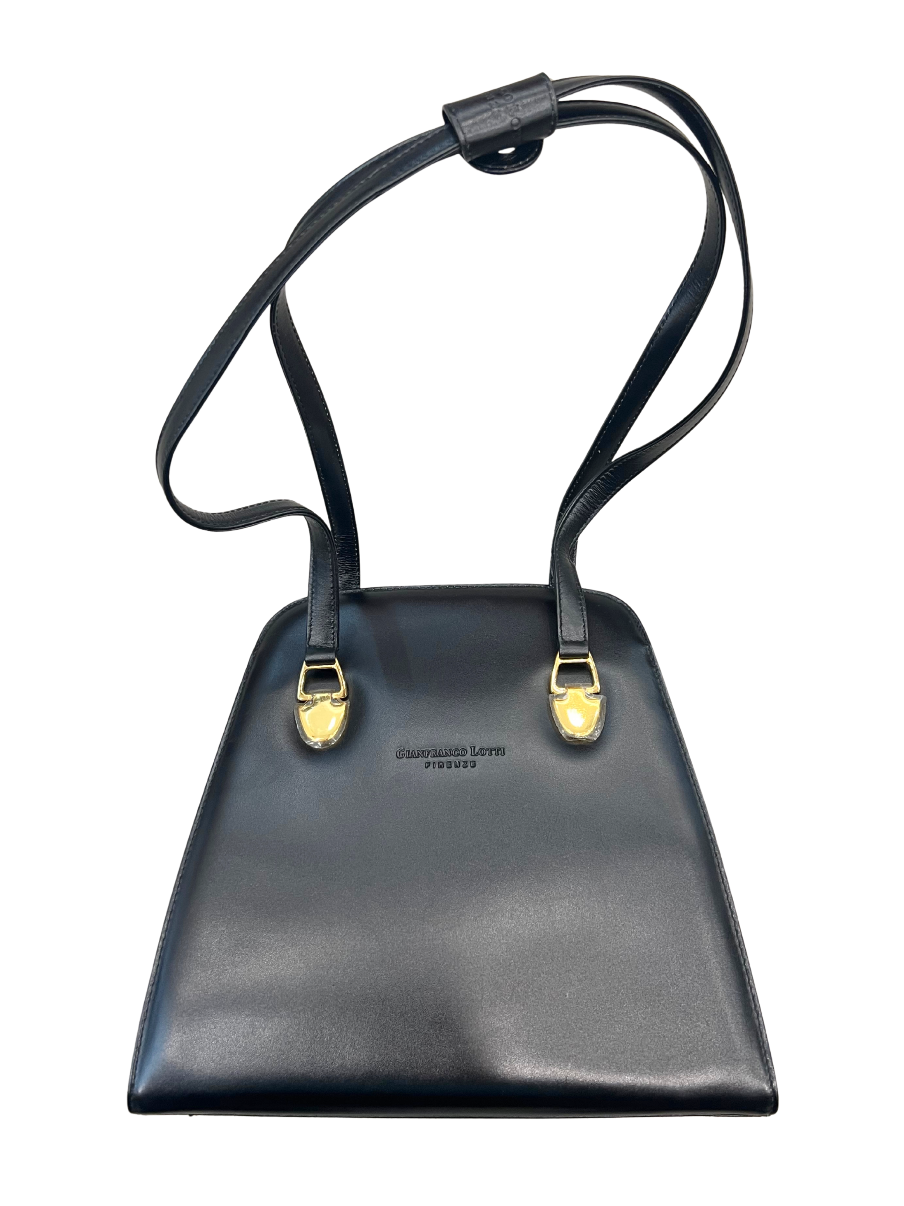 Gianfranco Lotti Leather Shoulder Bag
