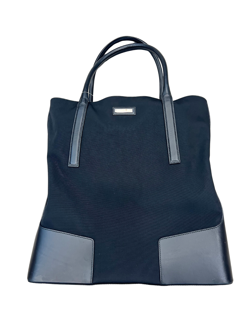 Gucci Canvas Large Shoulder Bag