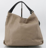 Furla Tote Bag-Beige Brown Leather