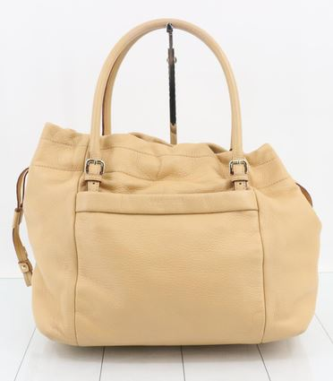 Kate Spade Tote Bag-Beige Leather