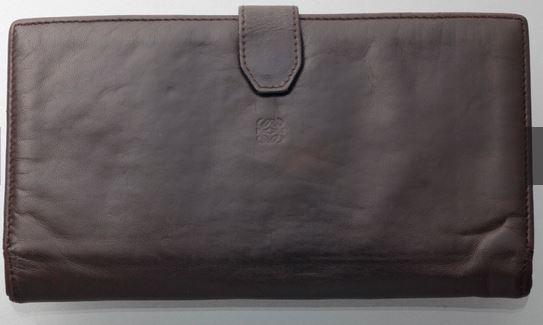 Loewe Long Wallet-Brown Soft Leather