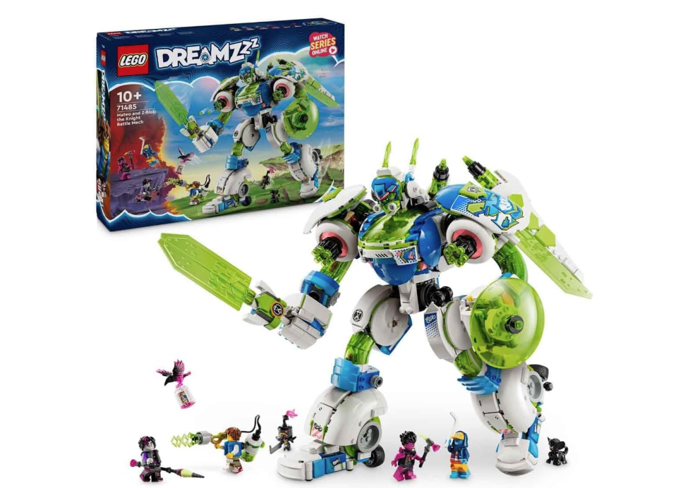 Lego DreamZzz Mateo & Z Blob The Knight Building Toys 1333 Pcs Main image