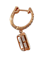 Lab Grown 3.12 Carat Diamond Earring