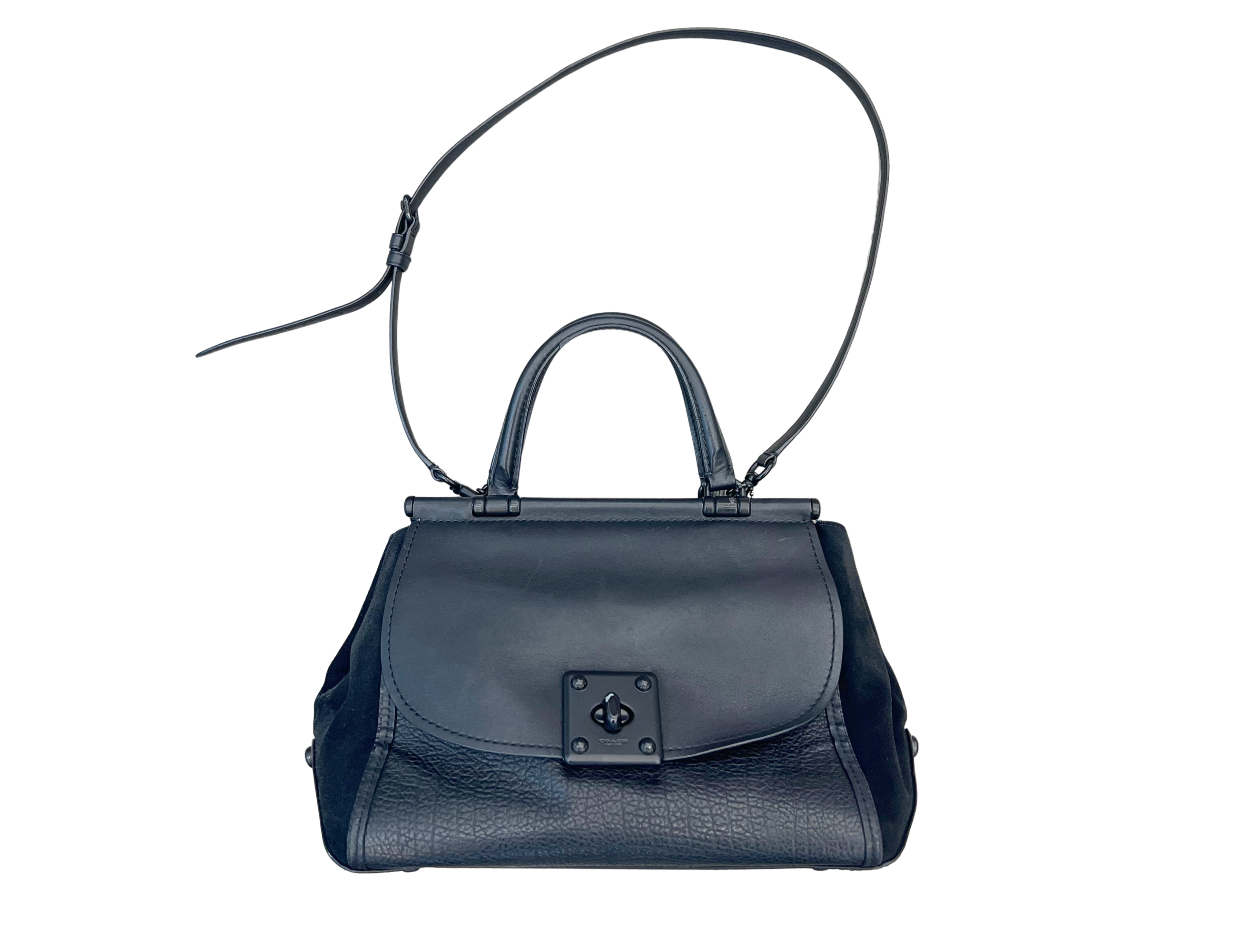 Coach 2 Way Leather Tote Bag Main image