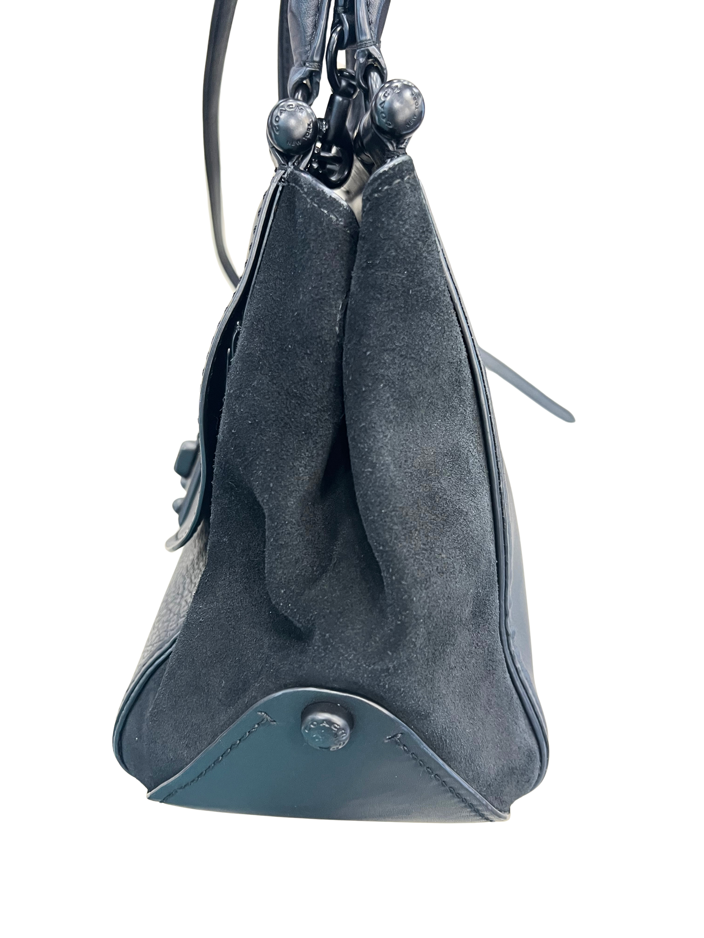 Coach 2 Way Leather Tote Bag