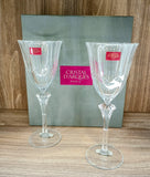 Cristal D'arques-Crystal Wine Glass 2pcs Set H-20.5CM W-8CM