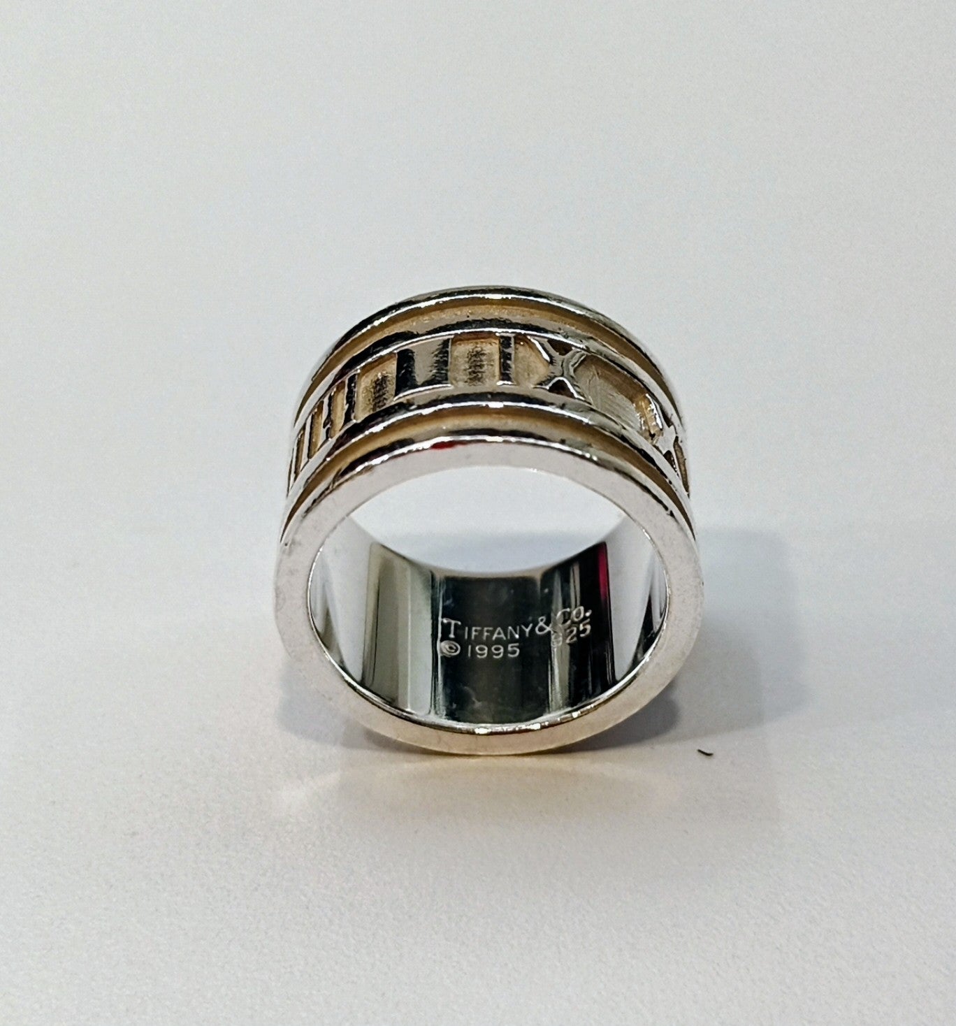 Tiffany & Co. Sterling 925 Silver Atlas Ring