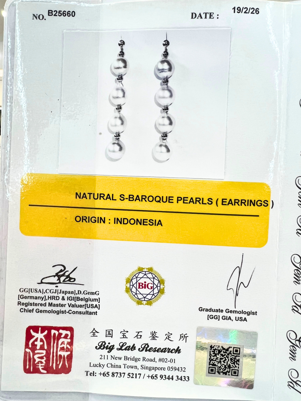 South Sea Pearl Earring