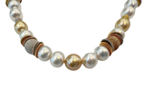 South Sea Pearl Silver Necklace