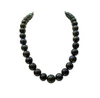 Black South Sea Pearls Necklace -16"