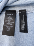 Coach Denim Long Dress