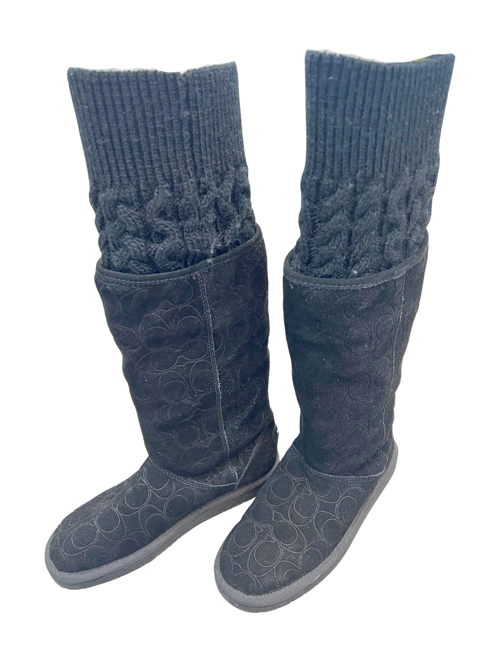 Coach Suede Long Boots