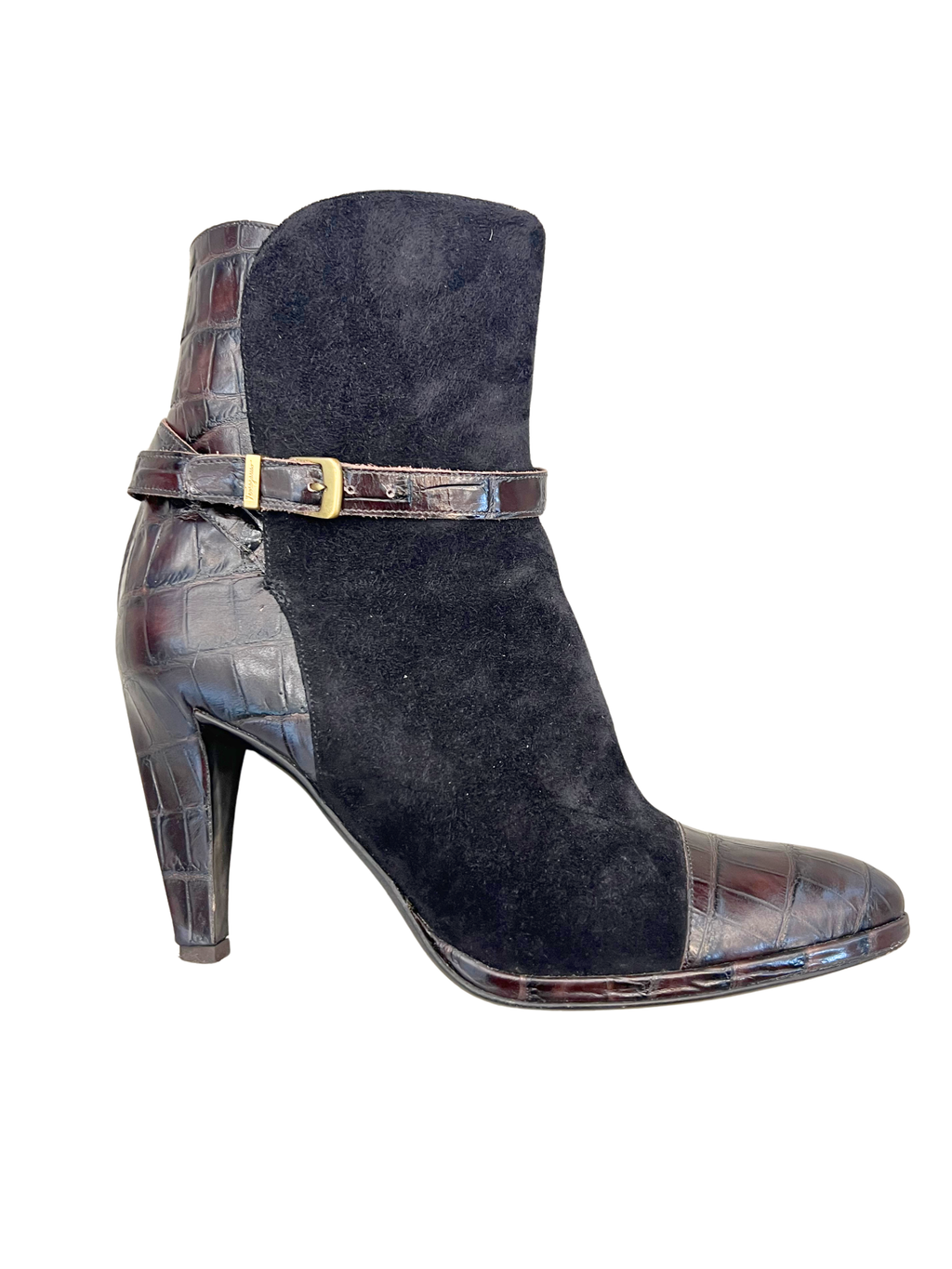 Ferragamo Leather Heeled Boots