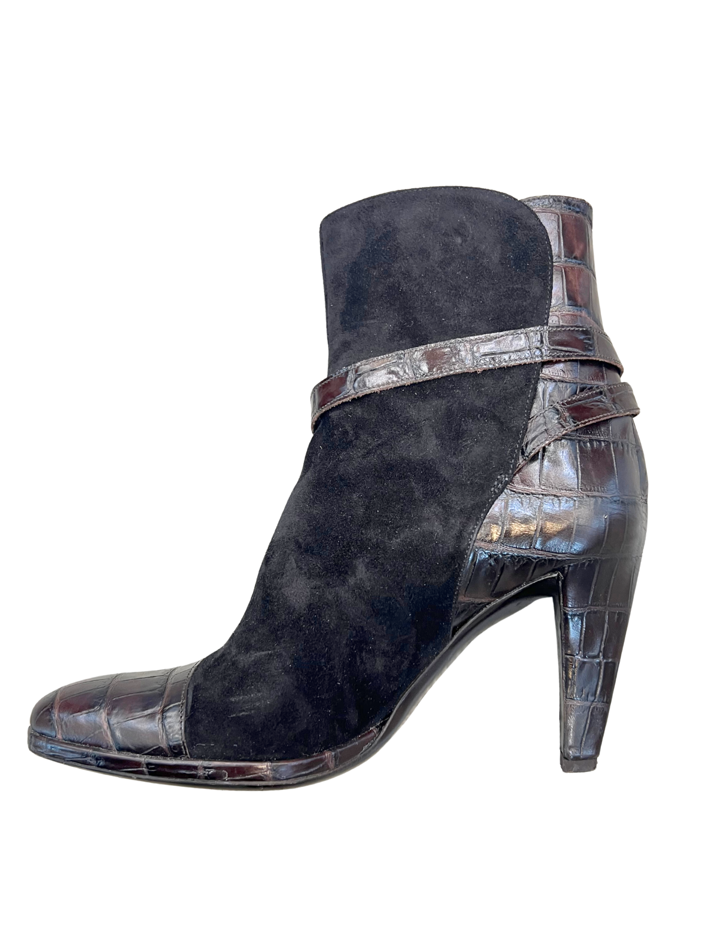 Ferragamo Leather Heeled Boots Secondary image