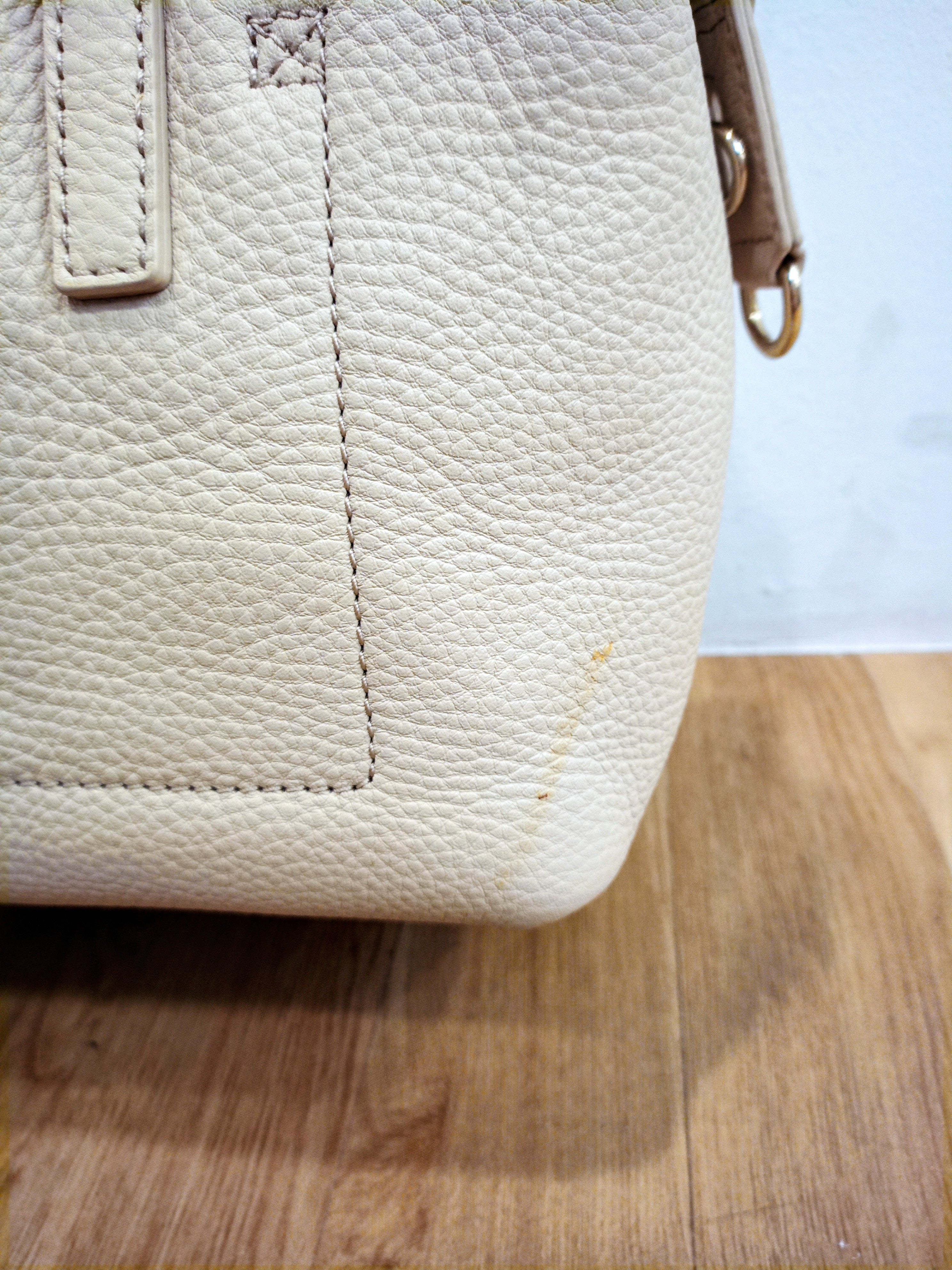 Kate Spade Tote Bag-White Leather 2 Way Secondary image