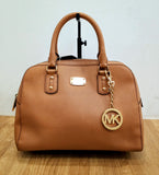 Michael Kors Tote Bag-Brown Leather