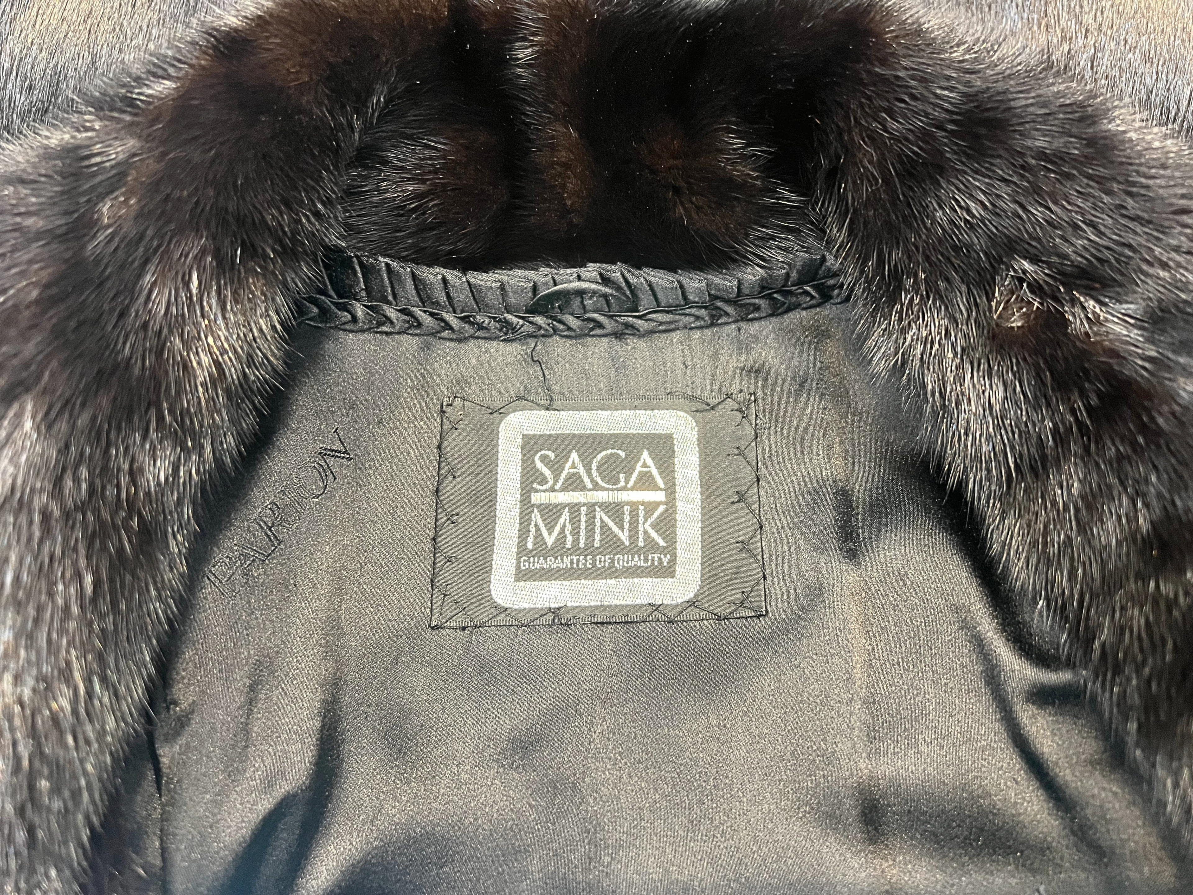 Saga Mink Fur Coat