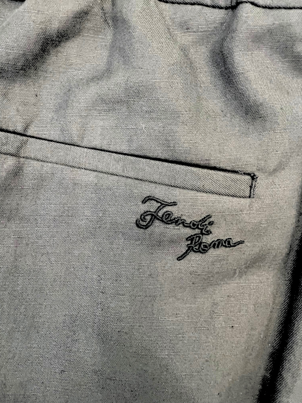 Fendi Cotton Long Pants