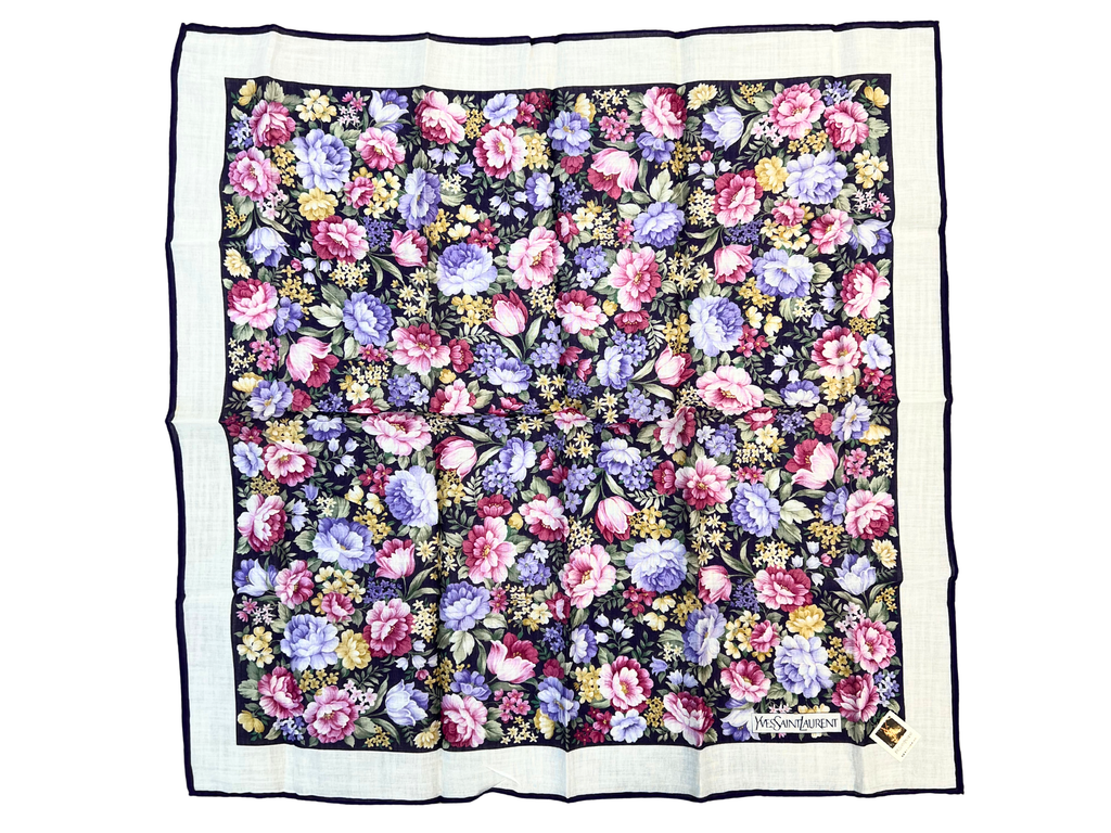 Yves Saint Laurent Cotton Handkerchief