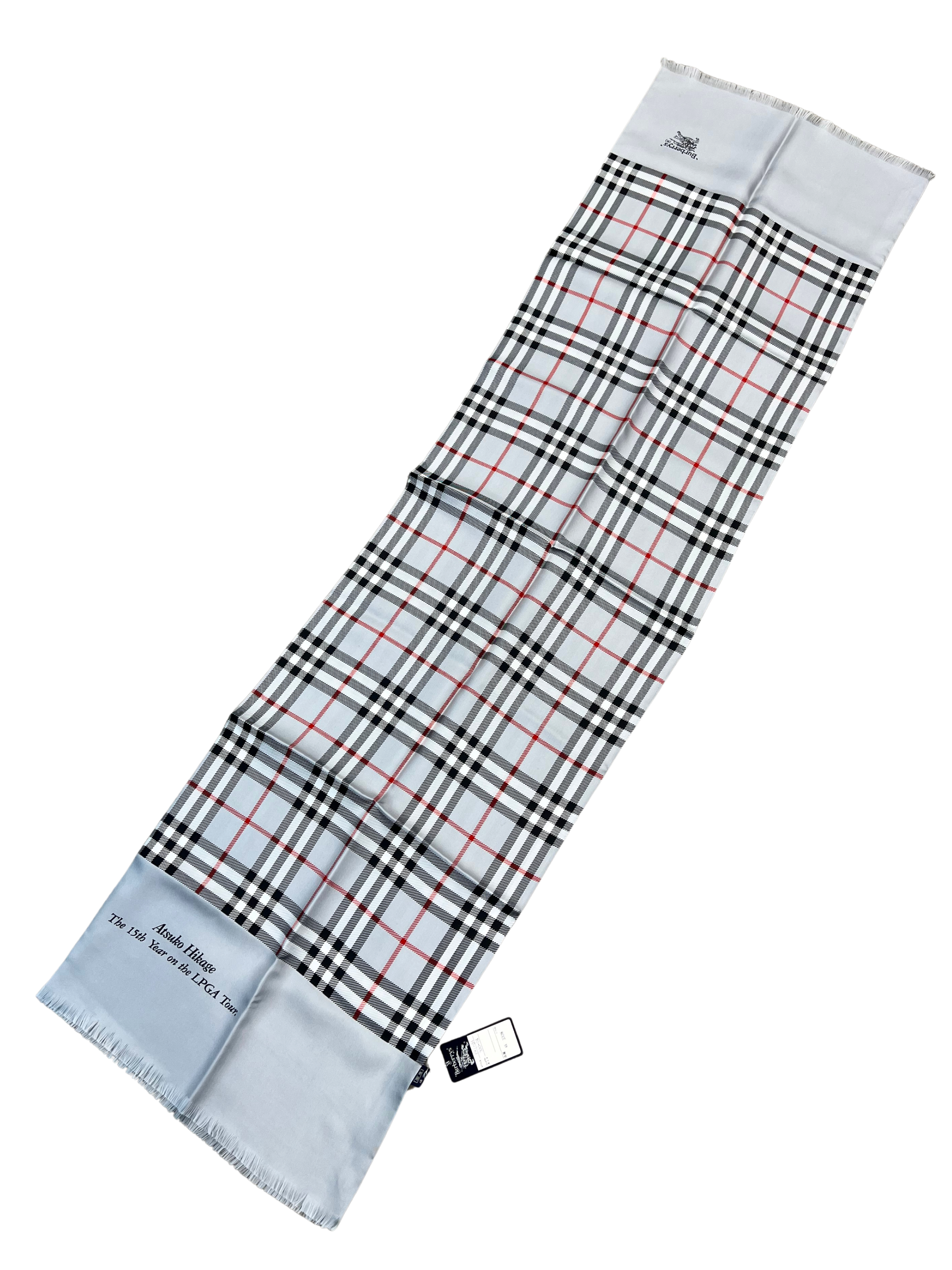 Burberry Check Silk Scarf