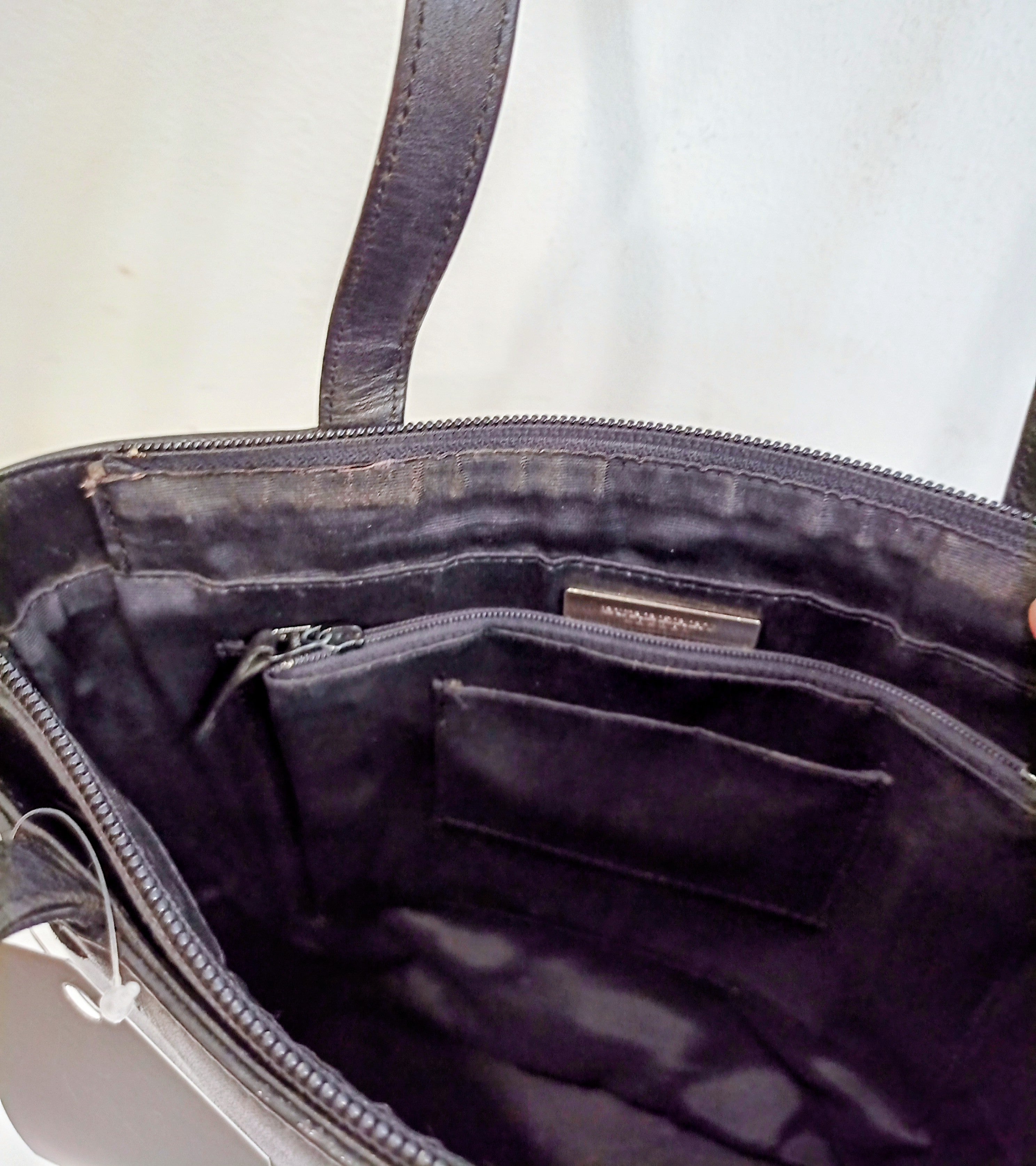 Burberry London Leather Tote Bag