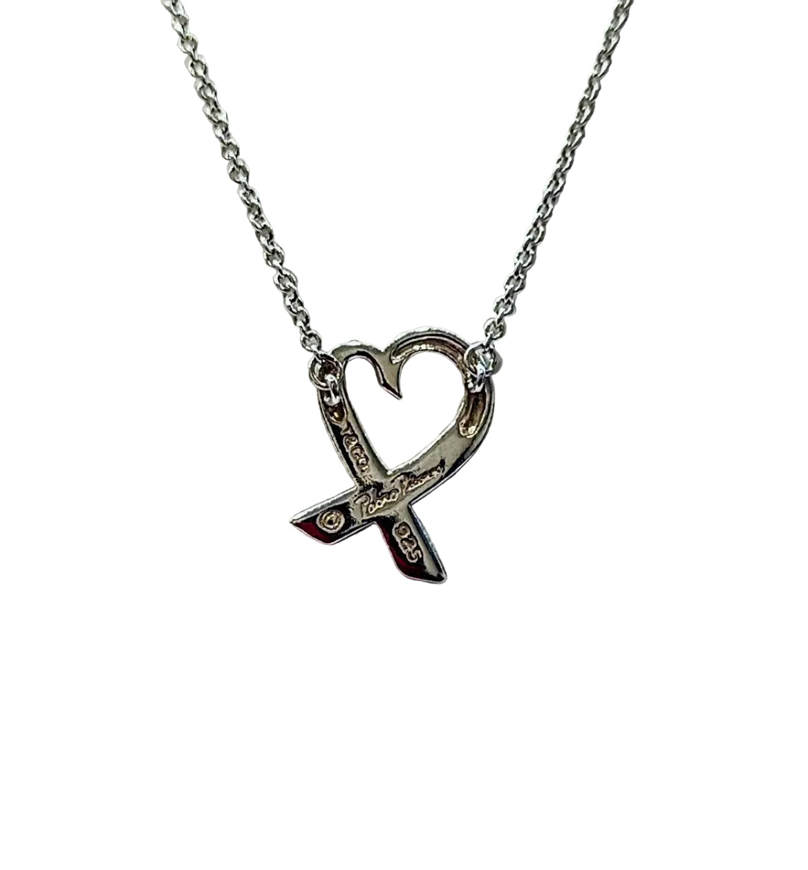 Tiffany & Co. Sterling 925 Silver Loving Heart Necklace Secondary image