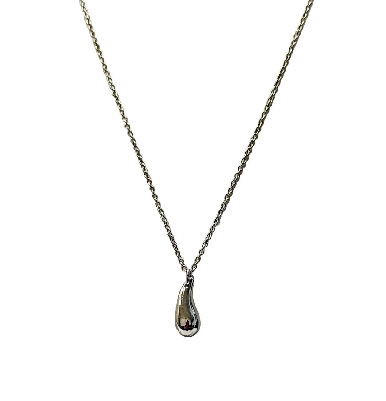 Tiffany & Co. Sterling 925 Silver Tear Drop Necklace Main image