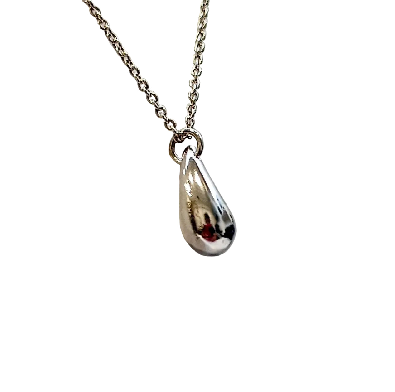 Tiffany & Co. Sterling 925 Silver Tear Drop Necklace