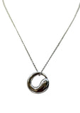Tiffany & Co. Sterling 925 Silver Eternal Circle Necklace