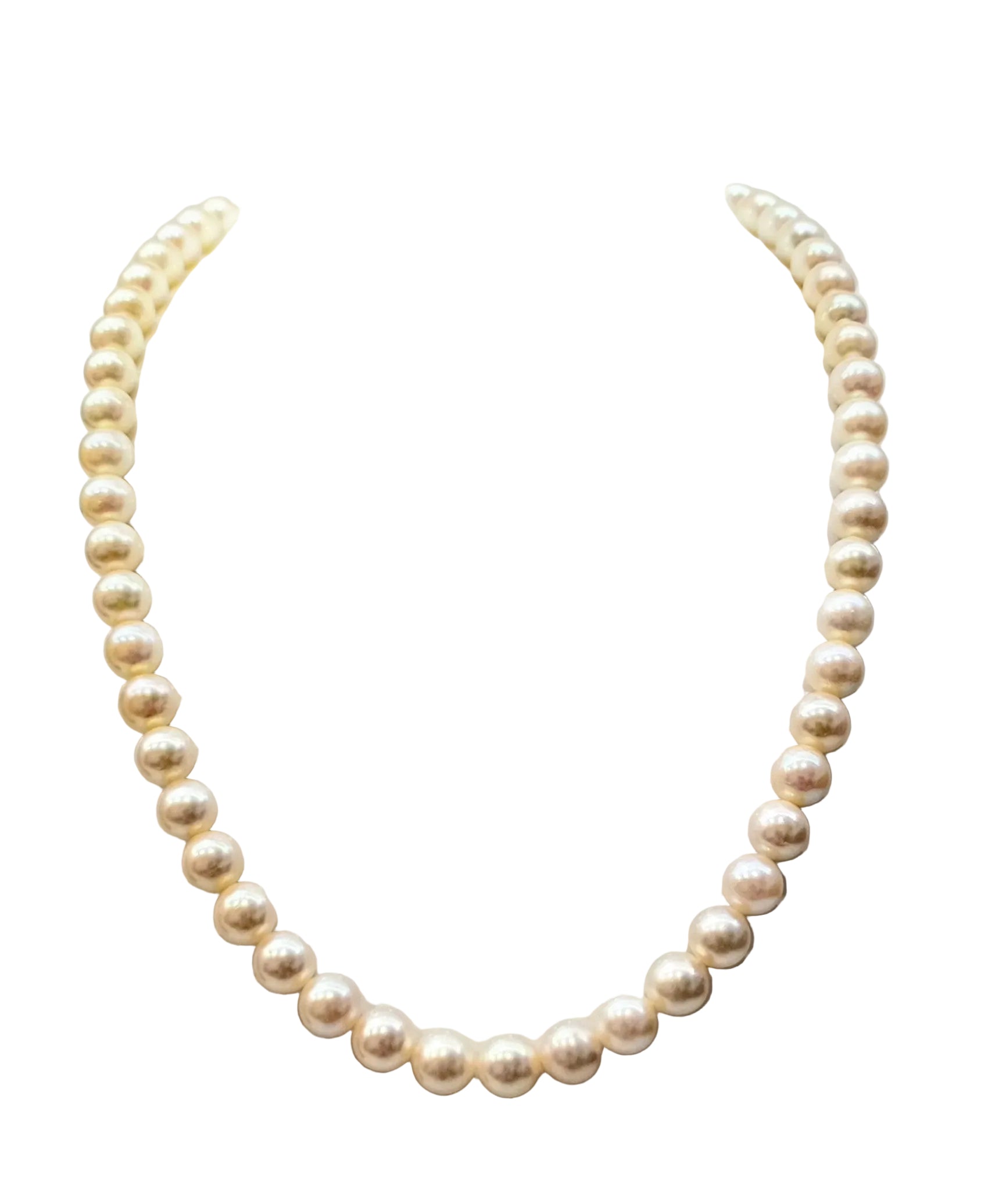 Pearl Necklace 43cm 7-7.4mm Secondary image