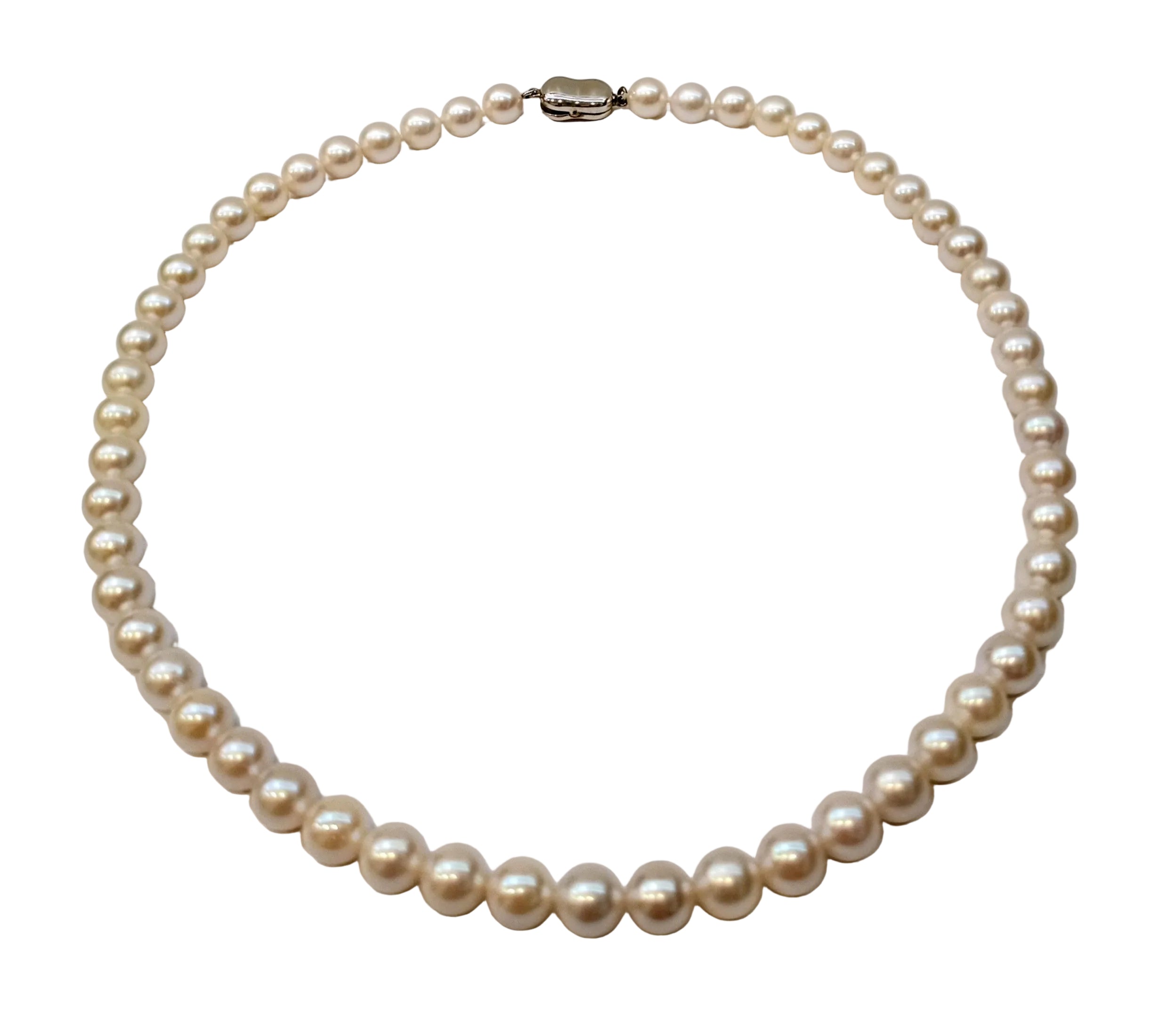 Pearl Necklace 42cm 7-7.4mm Main image