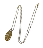 Tiffany & Co. Sterling 925 Silver Oval Ret To Tag Necklace