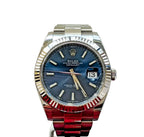 Rolex 126334 41MM 18kwg Bezel- Blue Dial