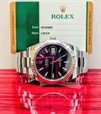 Rolex 126334 41MM 18kwg Bezel- Blue Dial