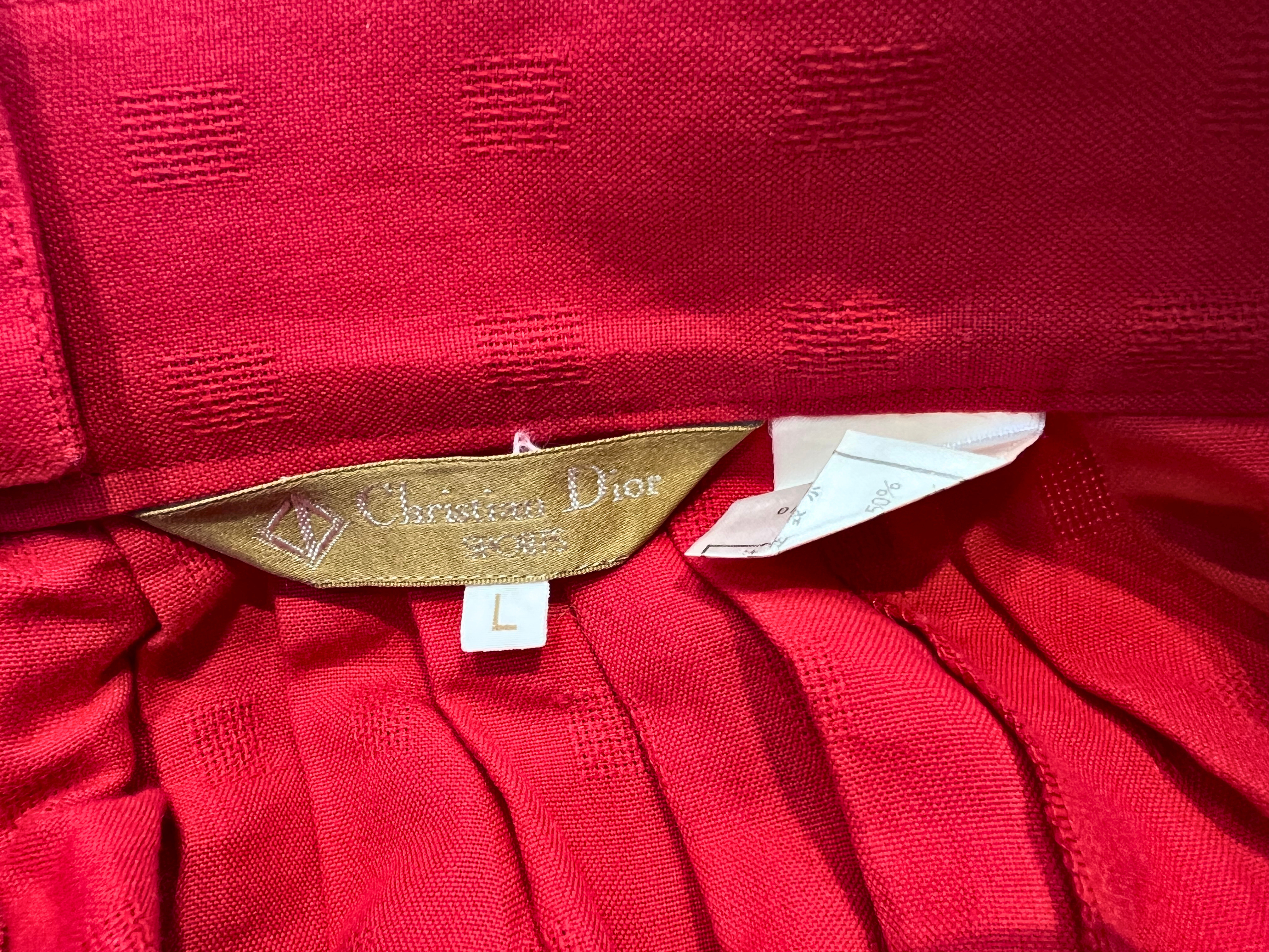 Christian Dior Cotton Short Skirt Secondary image